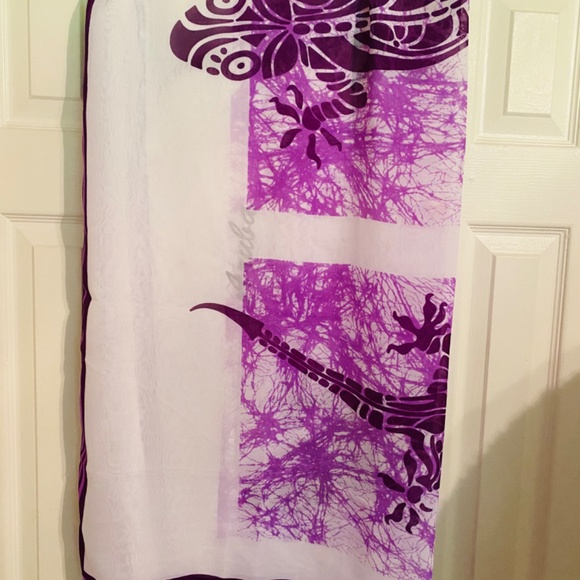 Hand Painted Pareo Coverup - Picture 16 of 17